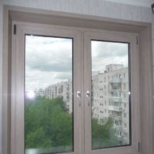 Ламинированные откосы в цвет окна